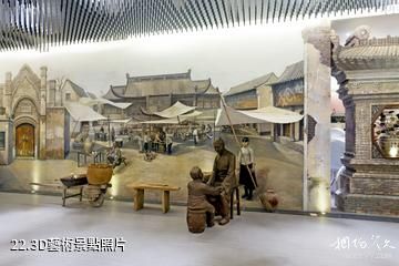 天津桂發祥十八街麻花文化館-3D藝術照片
