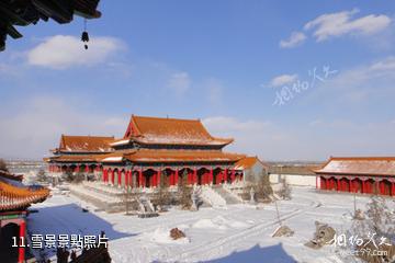 朔州市懷仁金沙灘景區-雪景照片