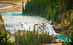 加拿大幽鶴國家公園旅遊攻略之瓦普塔瀑布