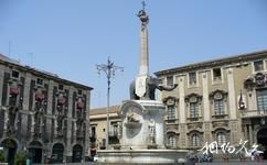 意大利卡塔尼亚市旅游攻略之大象喷泉