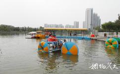 天津海河故道公園遊樂園旅遊攻略之腳踏遊船