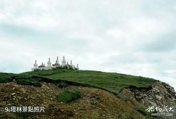 西藏扎耶巴洞窟群-塔林照片
