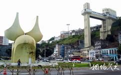 巴西薩爾瓦多市旅遊攻略之噴泉雕塑