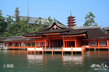 日本严岛神社-祓殿照片