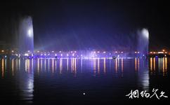 安慶菱湖旅遊攻略之水幕電影噴泉