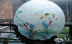 吳子熊玻璃藝術館旅遊攻略之玻璃藝術排畫