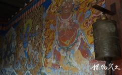 不丹冈提寺旅游攻略之壁画