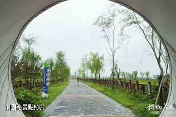 西咸灃東灃河生態景區-園路照片