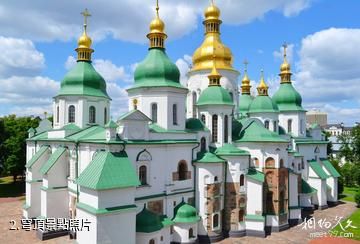 基輔聖索菲亞大教堂-穹頂照片