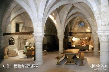 法國普羅萬中世紀集鎮-什一稅穀倉照片