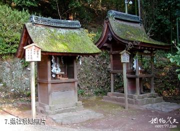 日本宇治上神社-攝社照片