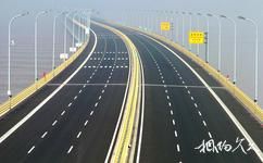 杭州湾跨海大桥旅游攻略之车道