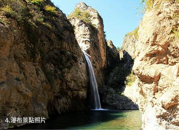 葫蘆島建昌龍潭大峽谷自然風景區-瀑布照片