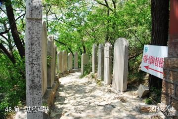 平度大泽山风景区-第一功德碑林照片