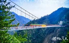 杭州临安太湖源旅游攻略之5D悬空玻璃桥