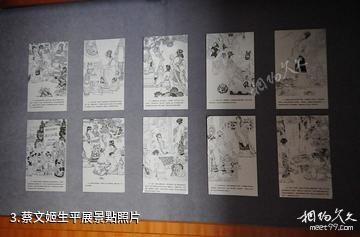 西安蔡文姬紀念館-蔡文姬生平展照片