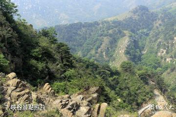 萊蕪王石門「天上人家」景區-峽谷照片