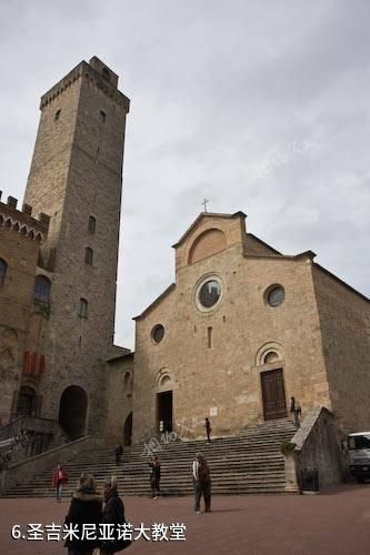 意大利圣吉米尼亚诺古城-圣吉米尼亚诺大教堂照片