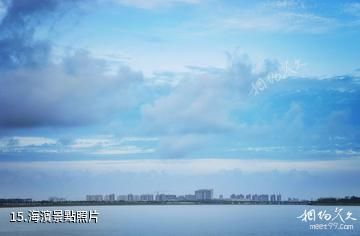 上海南匯嘴觀海公園-海濱照片