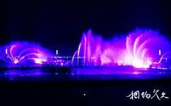 大连东港音乐喷泉广场旅游攻略之夏之夜