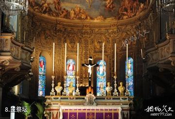 意大利费拉拉古城-主祭坛照片
