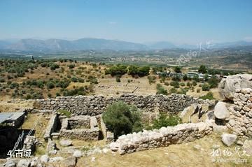 希腊迈锡尼古城遗址-古城照片