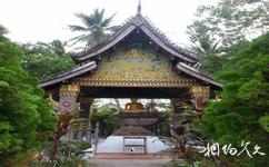 老挝琅勃拉邦古城旅游攻略之红色佛堂