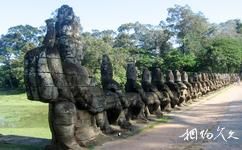 柬埔寨大吴哥城旅游攻略之石像
