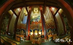 張掖山丹大佛寺旅遊攻略之室內泥塑坐佛