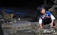 沧源翁丁佤族村寨旅游攻略之佤族小姑娘
