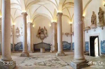 葡萄牙阿尔科巴萨修道院-大厅照片
