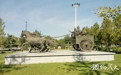 广饶孙子文化旅游攻略之铜车马雕塑