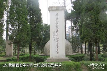 泰興黃橋古鎮-黃橋戰役革命烈士紀念碑照片
