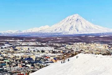 俄罗斯阿瓦恰火山照片