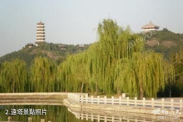 臨朐濱河公園-遠塔照片