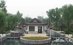 济南环城河泉水景观带旅游攻略之近观五龙潭船闸