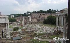 意大利罗马圆形斗兽场旅游攻略之古罗马广场