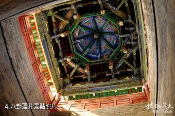 澄城城隍廟神樓-八卦藻井照片