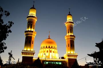 伊宁拜吐拉清真寺-宣礼塔照片