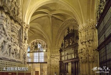 西班牙布爾戈斯大教堂-迴廊照片