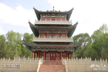 玉门油田红色旅游景区-油城公园照片