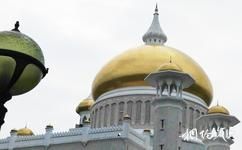 汶萊奧瑪爾·阿里·賽福鼎清真寺旅遊攻略之金頂