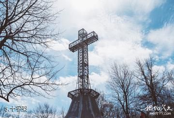 蒙特利尔皇家山公园-十字架照片