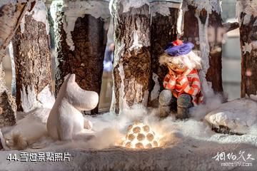 坦佩雷姆明谷博物館-雪燈照片