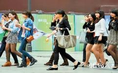 重庆市解放碑商业步行街旅游攻略之美女