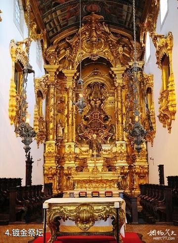 巴西奥林达市-镀金祭坛照片