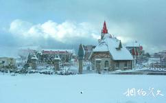 大连市俄罗斯风情街旅游攻略之街道雪景