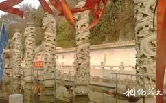 梧州龍母廟旅遊攻略之五龍柱池