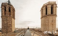 巴塞罗那大教堂旅游攻略之楼顶