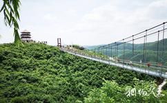 铜川金锁关石林旅游攻略之玻璃吊桥